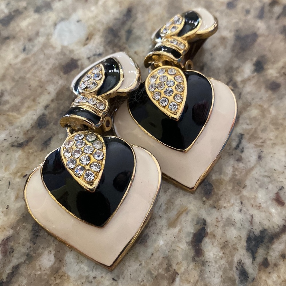 Vintage Clip On Earring Set